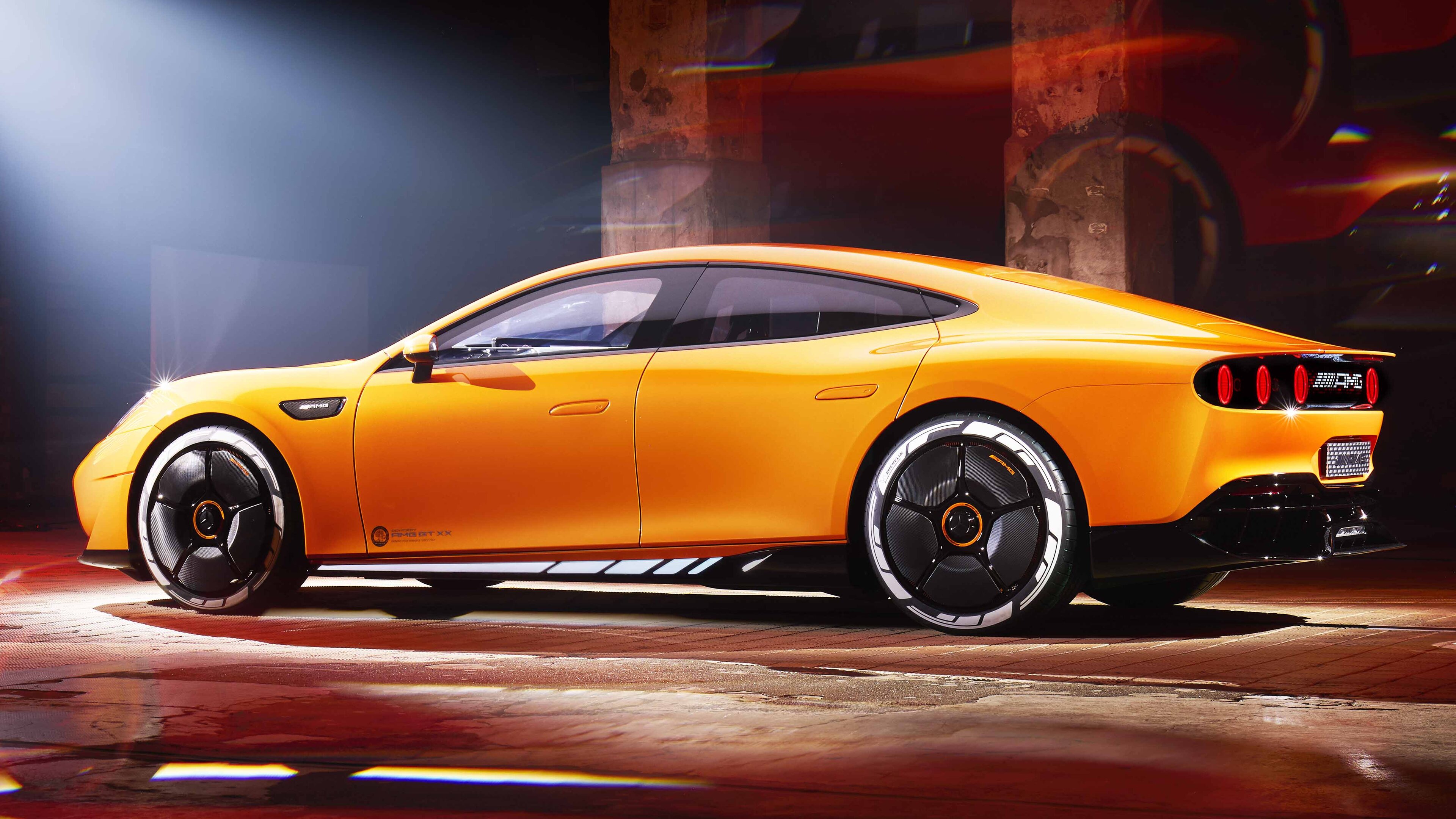 Hammer time: up close with the wild Mercedes AMG GT XX concept